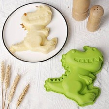 Dinosaur Cake Mould 3D Silicone Dino Cakes Fondant Icing Chocolates Jelly Resins