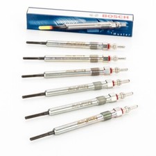 6x Glow Plug Genuine Bosch