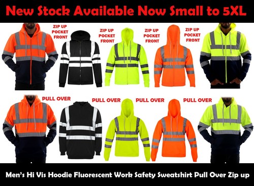 New mens vis hoodie - hi,