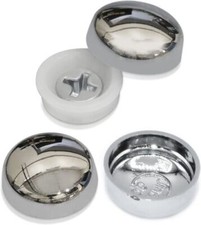 Plastic Screw Cover CHROME 2