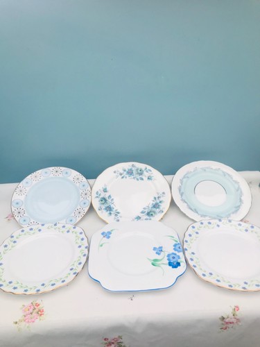 Set mismatched blue - 6,