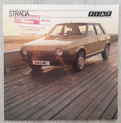 Fiat strada range - strada, brochure