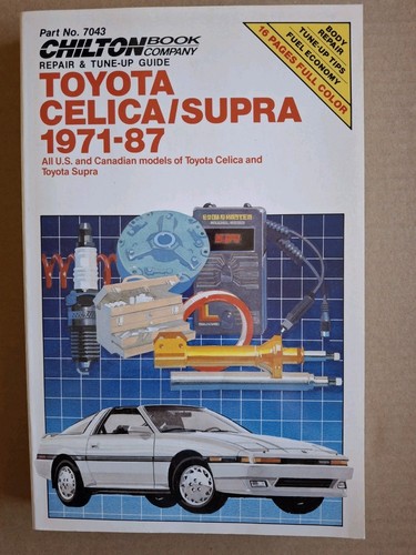 Chilton 1971 toyota celica - toyota,