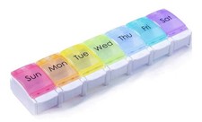 Pill Boxes 7 Day Portable