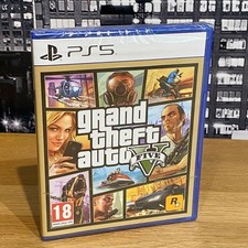 Grand Theft Auto V 5 GTA Playstation PS5 Rockstar Game 100% Original