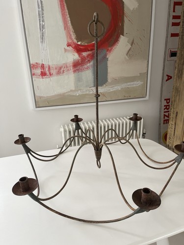 Vintage large candle holder - large,