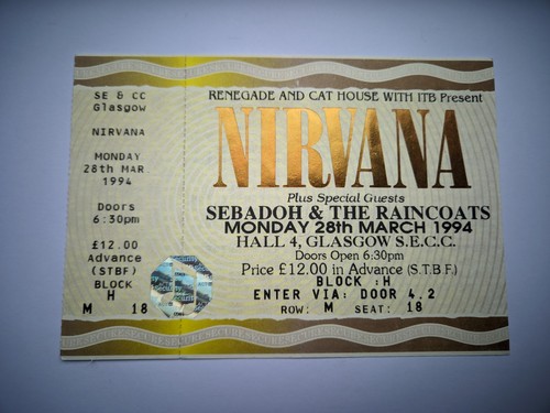 Nirvana utero concert - in,