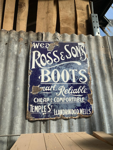 Vintage ross son - vintage, enamel