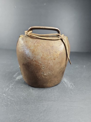 Vintage swiss cow bell - swiss,