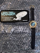 Wesco (1995) Star Trek Voyager Analogue Wrist Watch in Presentation Tin