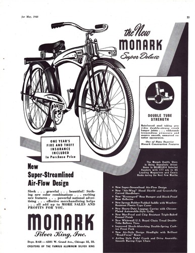 Vintage 1948 monark - monark, super