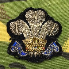 Original WW1 British Bullion Badge - Royal Scots Dragoon Guards