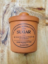 Henry Watson Pottery Sugar Pot