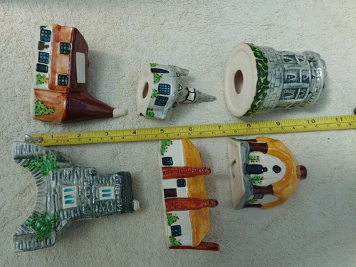 These are vintage - , hand-painted
