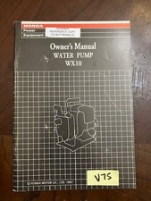 OEM HONDA WX10 WATER PUMP