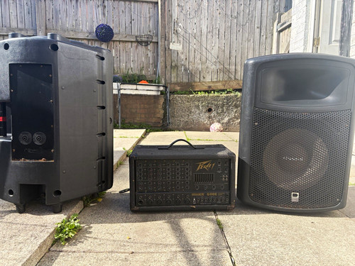 Peavey 600e powered - 600e, mixer