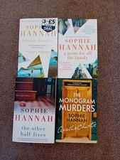 Sophie Hannah, 4 Pb Book