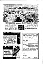 Sony World Zone Radio CRF-230 Original Vintage Print Ad