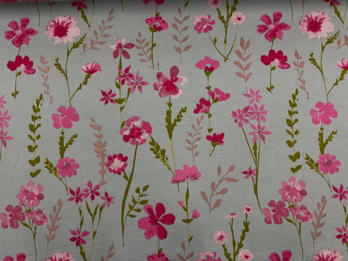 Floret floral cotton fabric - floret,