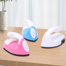 Mini Electric Iron Small Portable Travel Crafting Craft Hand Making Supplie Tool