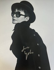 Yoko Ono signed Autographed