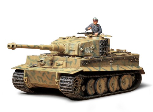 Tamiya model kit german tiger - tamiya,