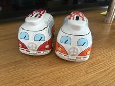 Volkswagen Rainbow Peace Camper Van Money Box X2