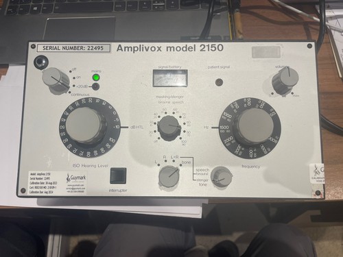 Amplivox model 2150 audiometer - amplivox,