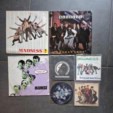7 X  MADNESS Albums & Singles Vinyl Bundle  - Absolutely etc