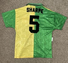 Manchester United Third Newton Heath Football Shirt Size S 1992/1994 SHARPE #5 