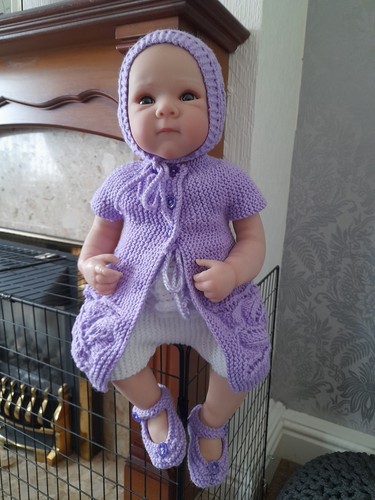 Brand new hand knit outfit - brand,