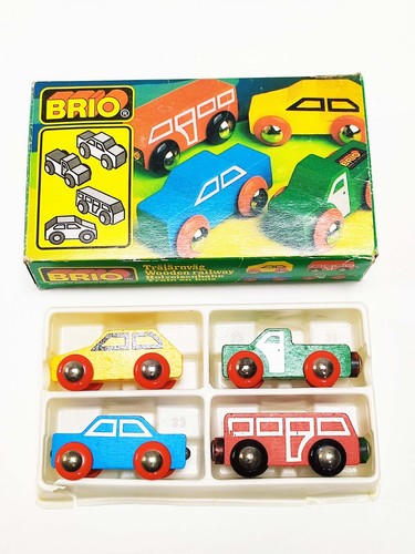 1980 brio train set wooden - train,