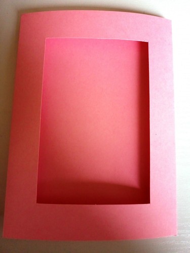 Aperture cards pink - cards, 8x6"