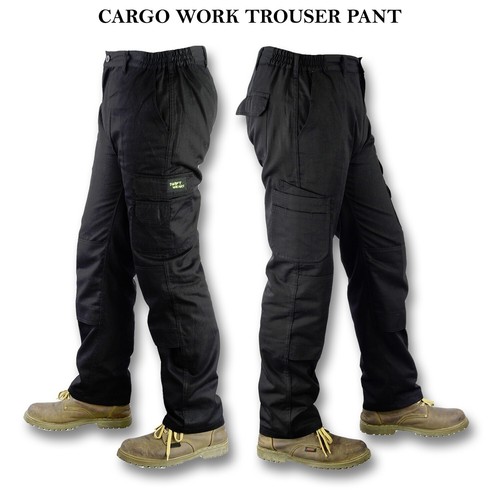 Mens black cargo combat - mens,