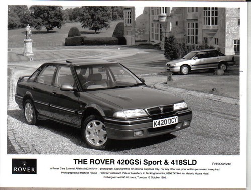 Rover 420 gsi sport 418 - 420, sld