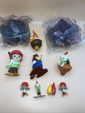 Chicken Little Disney Figure Toy Playset Bundle Foxy Buck Tina Fish Goosey RARE