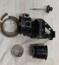 Lucas Vintage Calcia Cadet Acetylene Cycle Lamp For Spares Or Repair