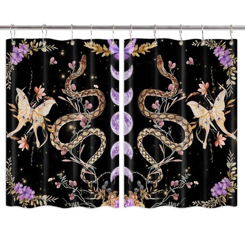 Gothic moon phase snake - gothic,