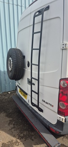 Van rear door - ladders, /