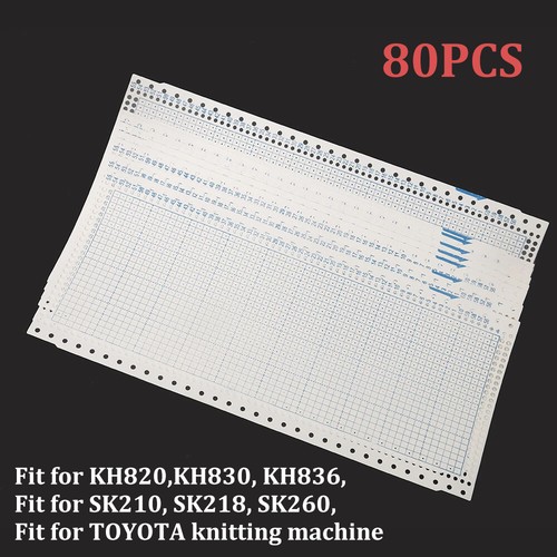 80pcs blank punch card - punch,