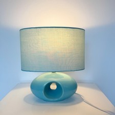 Retro Teal Blue Ceramic Loop