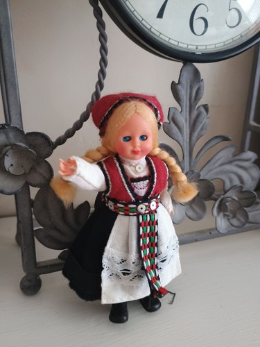 Vintage european folk doll - vintage,