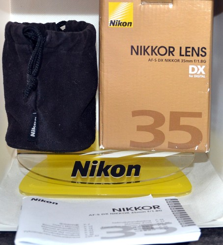 Nikon nikkor 35mm 1 - 35mm, 1.8g