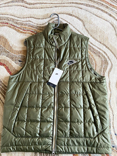 Nike men green quilted - nike,