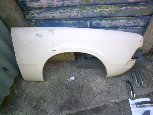 Ford cortina front wing - front,