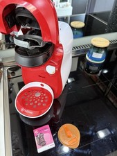 TASSIMO by Bosch Happy TAS1006GB Coffee Machine  Red & White 