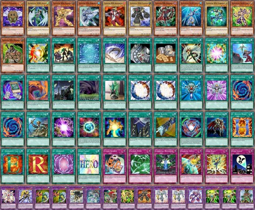 Complete jaden yuki - yu-gi-oh,