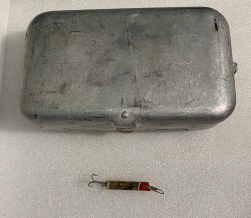 Vintage aluminum fishing - aluminum,