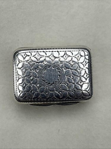 Stunning silver vinaigrette - stunning,