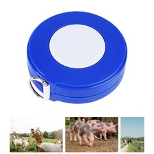 Cattle Pig Body Weight Tape Retractable 98 inch Portable Livestock Measure